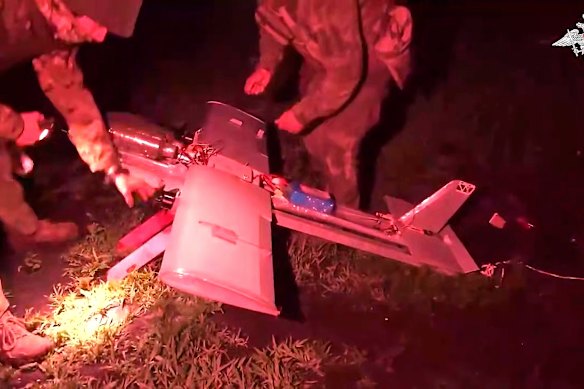 Rusia también ha adoptado rápidamente drones como parte importante de su estrategia de lucha de guerra.
