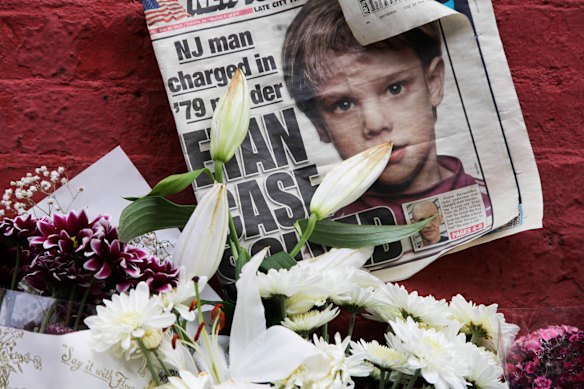 Un monumento improvisado en el vecino Soho de Nueva York, donde vivía Etan Patz.