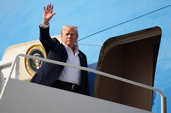 El presidente de los Estados Unidos, Donald Trump, no criticó a Starmer cuando se le preguntó sobre el cambio de política del primer ministro.