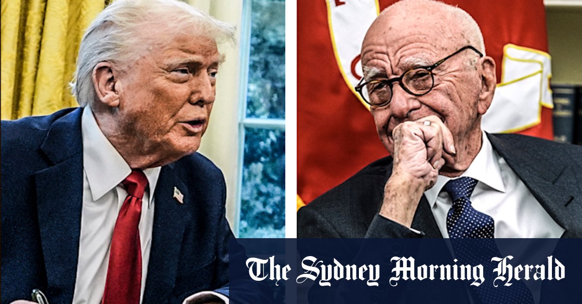 Trump ataca a Murdoch, demandará a Wall Street Journal por la presunta carta de cumpleaños número 50 de Jeffrey Epstein