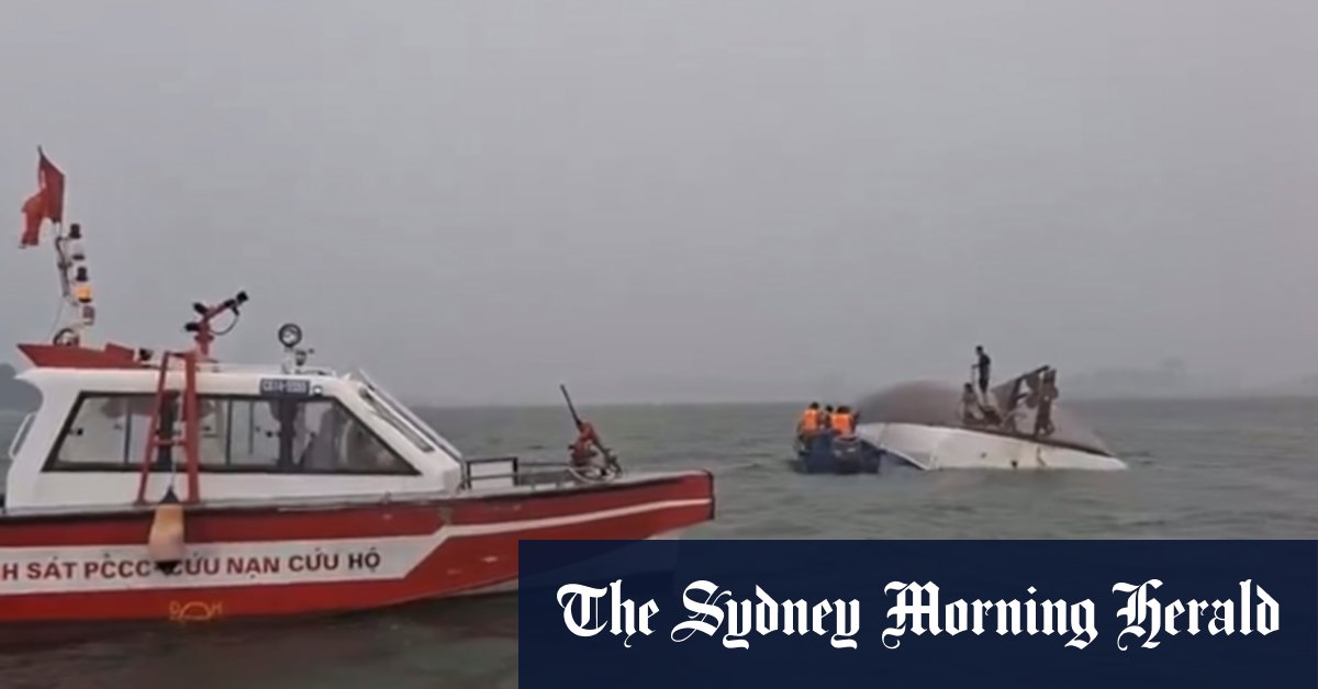 Vietnam Turist Boat Capsize en Ha Long Bay, dejando 34 muertos
