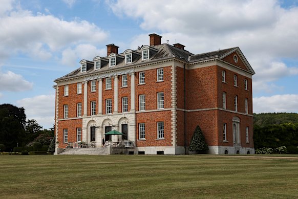 Chevening, la residencia de verano del Secretario de Relaciones Exteriores británicos en Kent.
