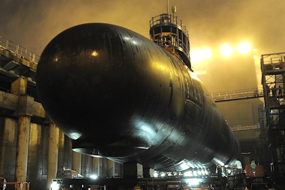 El USS North Dakota, un barco de clase Virginia del tipo que Australia adquiriría bajo Aukus.
