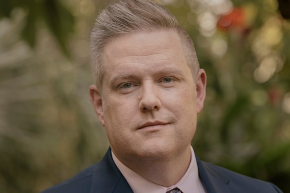 Charles Moran, un funcionario de alto rango en el Departamento de Energía y el guardián no oficial de la nueva escena gay republicana en Washington
