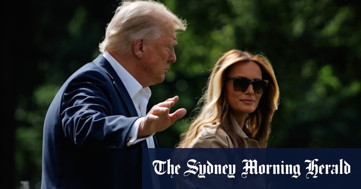 Melania Trump escribe una carta privada a Vladimir Putin