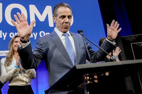 El candidato a la alcaldía de la ciudad de Nueva York, Andrew Cuomo, admite su derrota.