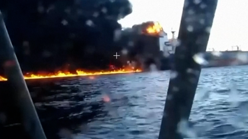 Drones navales ucranianos atacaron dos petroleros rusos de la ‘flota en la sombra’