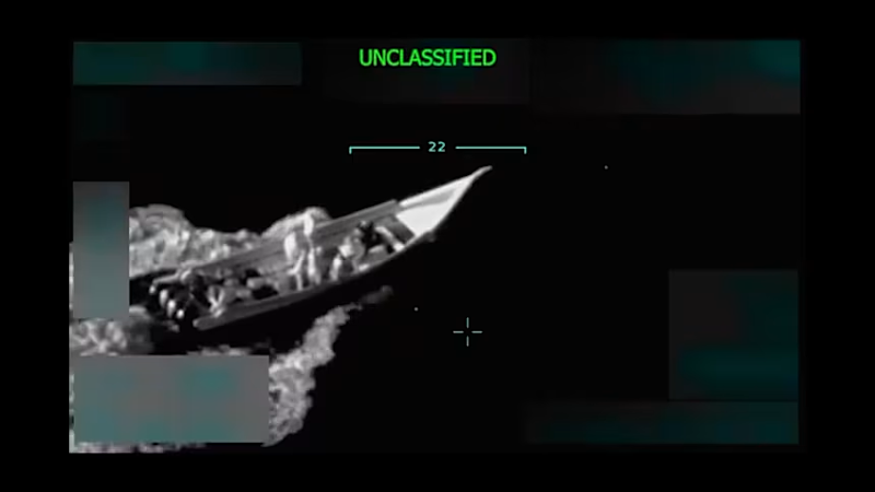 Hegseth dijo que el barco militar destruido transportaba drogas a Estados Unidos. Se dirigía a Surinam