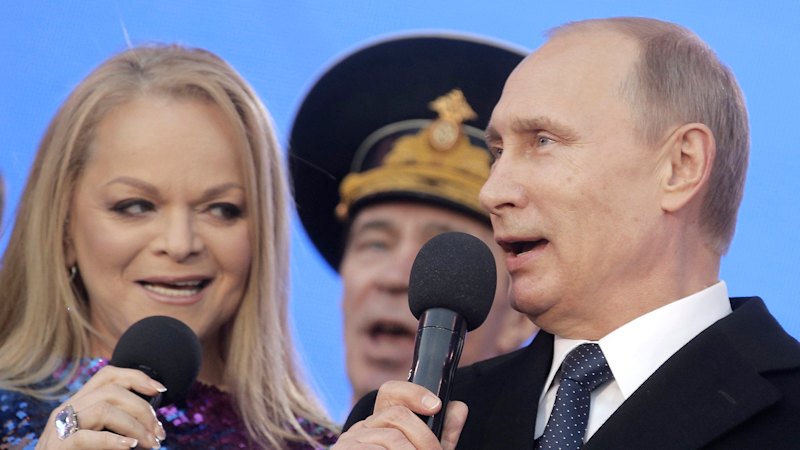Cómo la estrella del pop favorita de Putin se convirtió en la “mujer más odiada de Rusia”
